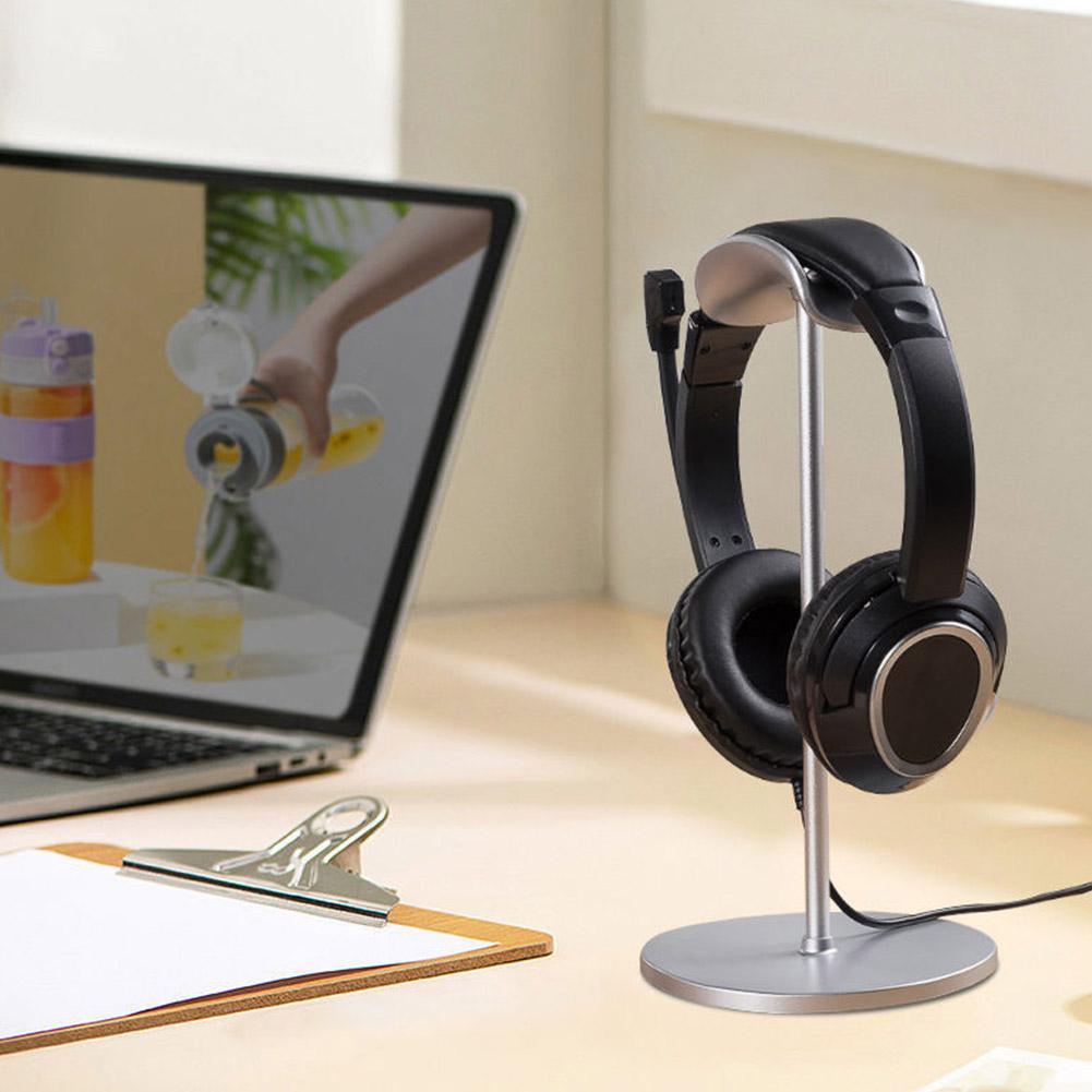 Desktop Headphone Stand  Curve - Telephone Headset Office review and price