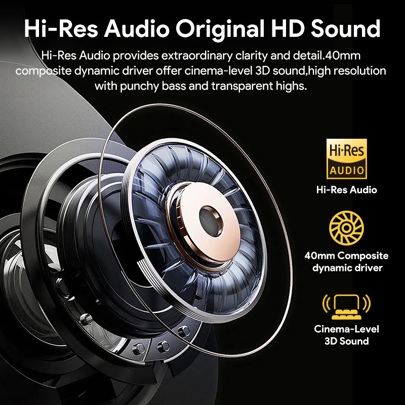 QCY H3 ANC Hi-Res Audio Wirele - Telephone Headset Office review and price